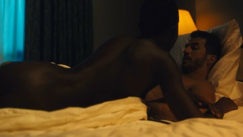 Jodie Turner-Smith - Nude Boobs in Jett s01e01 (2019)