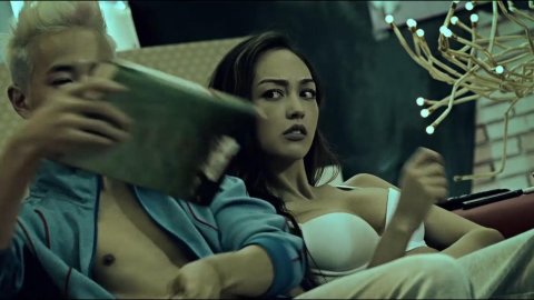 Jessica Cambensy, Candy Yuen - Nude Boobs in Zombie Fight Club (2014)