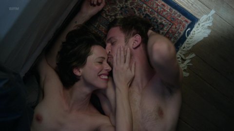 Rebecca Hall - Nude Boobs in Permission (2017)