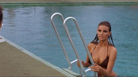 Raquel Welch, Christine Todd - Nude Boobs in Lady in Cement (1968)