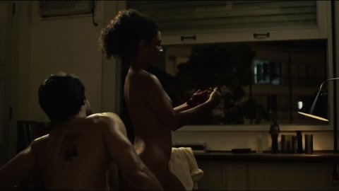 Cinara Leal, Ethienne Estevam - Nude Boobs in A Divisão s01e01 (2019)