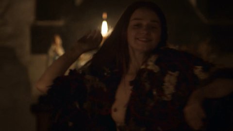 Jessica Barden - Nude Boobs in Lambs of God s01e01-02 (2019)