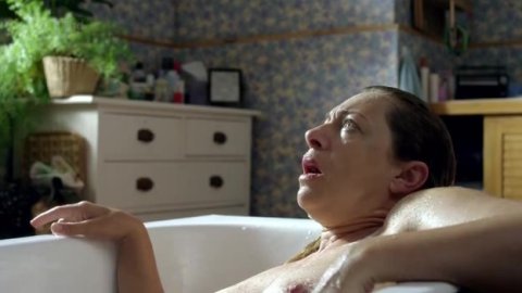 Alex Kingston - Nude Boobs in Marchlands s01e01 (2011)