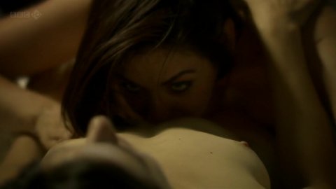 Natasha OKeeffe, Neve McIntosh - Nude Boobs in Lip Service s02e06 (2012)