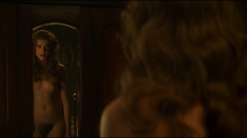 Agyness Deyn - Nude Boobs in Sunset Song (2015)
