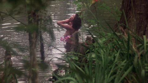 Adrienne Barbeau - Nude Boobs in Swamp Thing (1982)