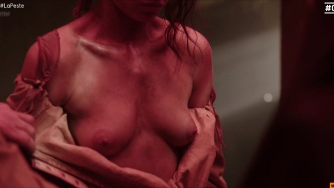 Cecilia Gomez - Nude Boobs in The Plague s01e02 (2018)