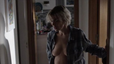 Micaela Ramazzotti - Nude Boobs in A Family (2017)