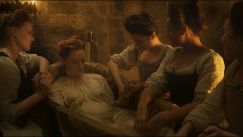 Saoirse Ronan - Nude Boobs in Mary Queen of Scots (2018)