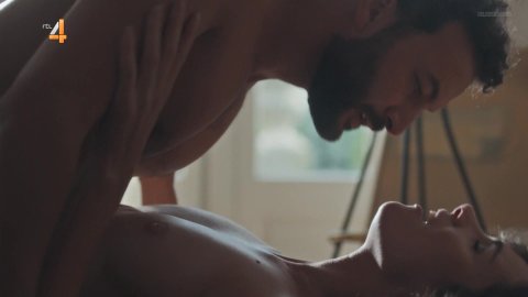 Anna Drijver - Nude Boobs in Black Tulip s02E06 (2017)