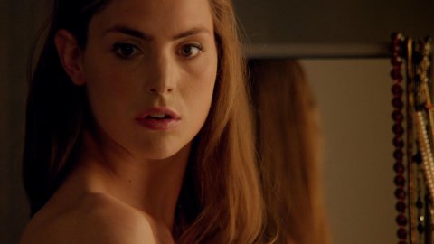 Hannah Hoekstra - Nude Boobs in The Canal (2014)
