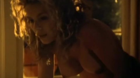 Kari Wuhrer - Nude Boobs in Beyond Desire (1995)