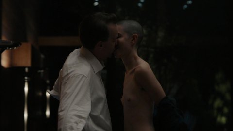 Asia Kate Dillon - Nude Boobs in Billions s03e05 (2018)