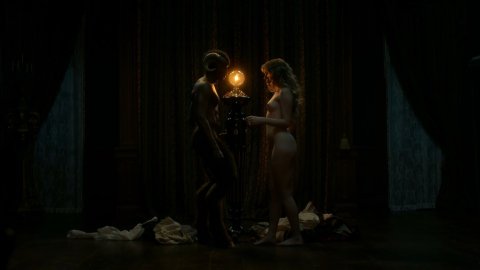 Tamzin Merchant - Nude Boobs in Carnival Row s01e07-08 (2019)