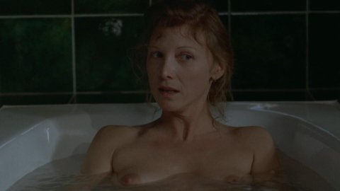 Aurore Clement - Nude Boobs in Hail Mary (1985)