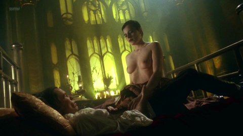 Floriela Grappini, Elvira Deatcu - Nude Boobs in The Vampire Journals (1997)