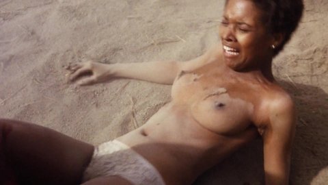 Jeannie Bell, Lola Falana - Nude Boobs in The Klansman (1974)